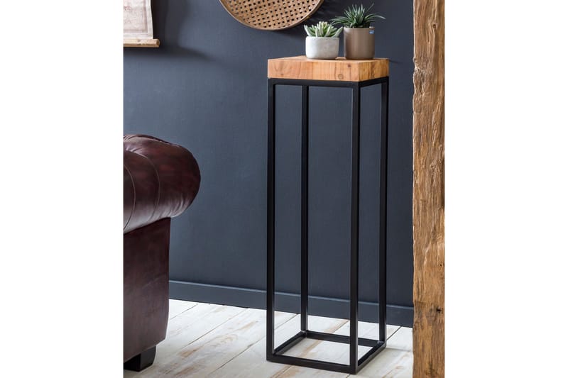 Sidobord & lampbord Wohnling Trä, Natur - Møbler - Bord - Avlastningsbord - Brettbord og småbord