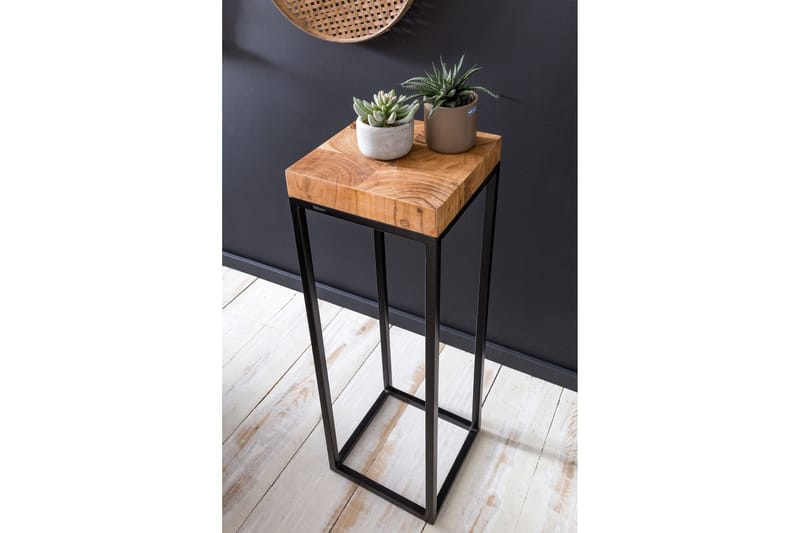 Sidobord & lampbord Wohnling Trä, Natur - Møbler - Bord - Avlastningsbord - Brettbord og småbord