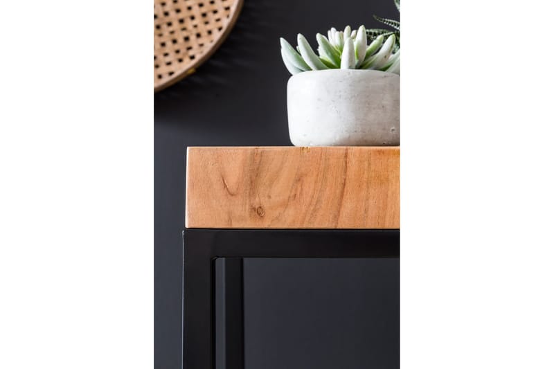 Sidobord & lampbord Wohnling Trä, Natur - Møbler - Bord - Avlastningsbord - Brettbord og småbord