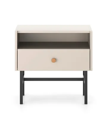 Francisca Nattbord 55 cm - Cashmere - Møbler - Bord - Avlastningsbord - Sengebord & nattbord