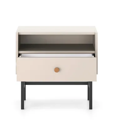 Francisca Nattbord 55 cm - Cashmere - Møbler - Bord - Avlastningsbord - Sengebord & nattbord