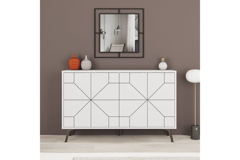 Desgrar Konsollbord 123x62,4 cm - Hvit - Møbler - Bord - Avlastningsbord - Konsollbord