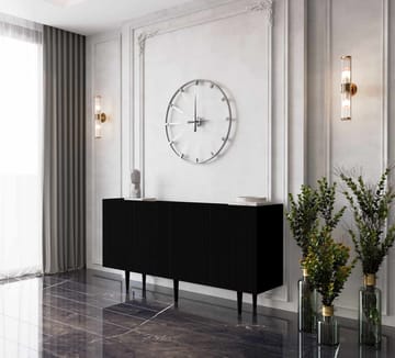 Konsollbord Nordure Capella (160 x 60 x 40 cm) Svart - Svart - Møbler - Bord - Avlastningsbord - Gangbord