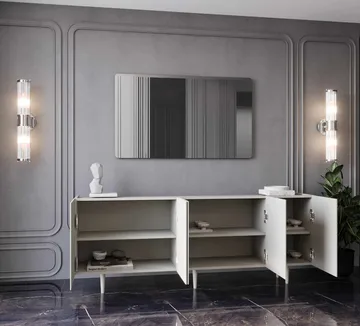 Konsollbord Nordure Capella (180 x 60 x 40 cm) Sandstein - Sandstein - Møbler - Bord - Avlastningsbord - Gangbord