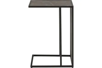 Saklani Sidebord 35x35 cm - Sort - Møbler - Bord - Avlastningsbord - Lampebord & sidebord