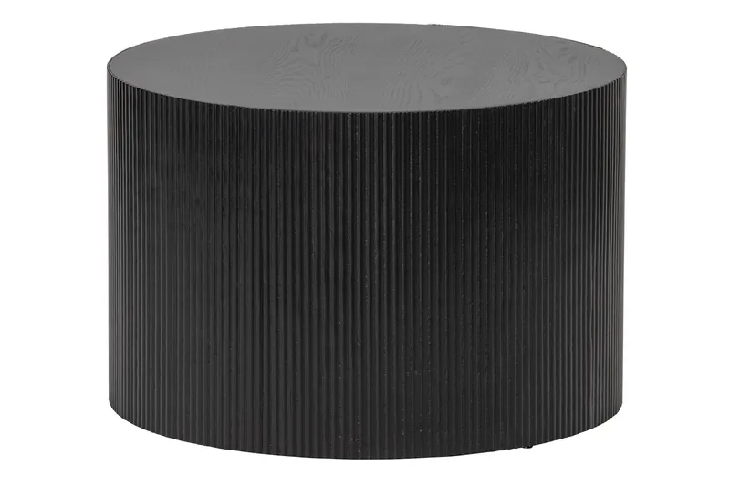 Senan Sidebord 60 cm Rundt, Svart