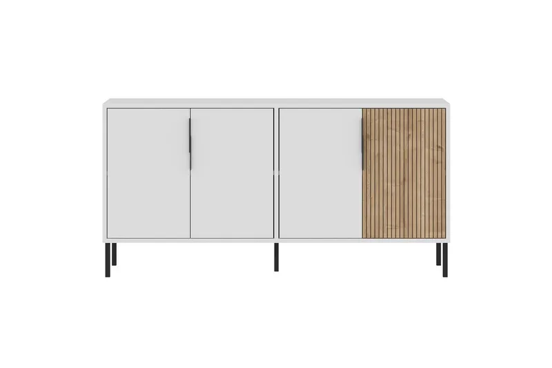 Lorien Konsollbord 150 cm - Hvit/Eik - Møbler - Bord - Avlastningsbord - Gangbord