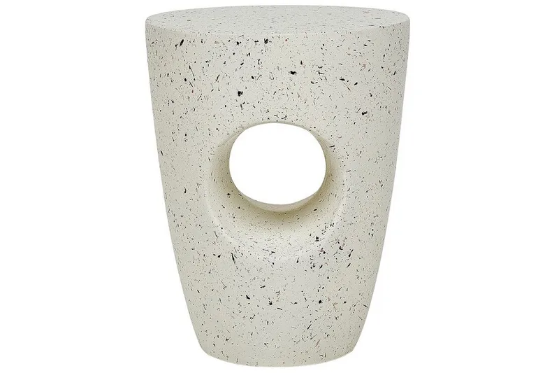 Merritt Sidebord 37 cm - Hvit - Møbler - Bord - Avlastningsbord - Lampebord & sidebord