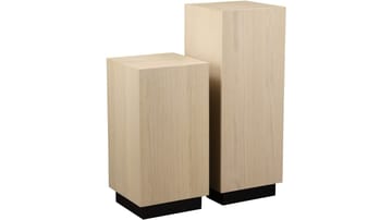Pidestall Vargen 60 cm - Hvitpigmentert eik - Møbler - Bord - Avlastningsbord - Konsollbord