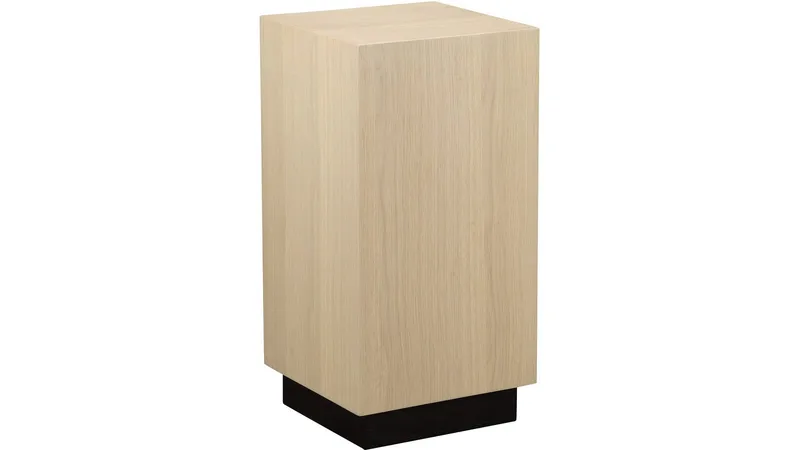 Pidestall Vargen 60 cm - Hvitpigmentert eik - Møbler - Bord - Avlastningsbord - Konsollbord