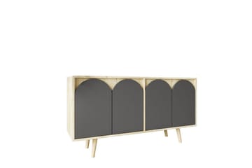 Venezia Konsollbord 150x150 cm - Brun/Antrasitt - Møbler - Bord - Avlastningsbord - Gangbord