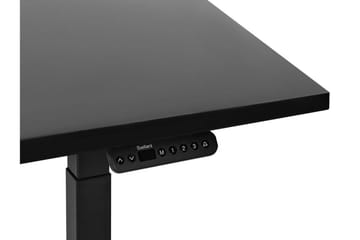 Bina Skrivebord 72x120 cm - Svart - Møbler - Bord - Kontorbord - Skrivebord - Hev og senkbart skrivebord