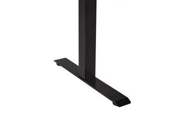 Bina Skrivebord 80x180 cm - Hvit/Svart - Møbler - Bord - Kontorbord - Skrivebord - Hev og senkbart skrivebord