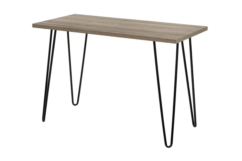 Owen Skrivebord 102 cm Natur/Svart - Dorel Home - Møbler - Bord - Kontorbord - Skrivebord