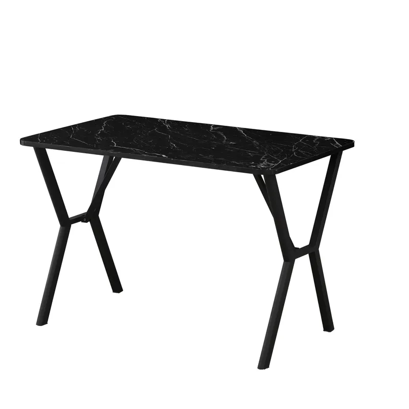 Krylor spisebord 110 cm rektangulært - Svart - Møbler - Bord - Spisebord & kjøkkenbord