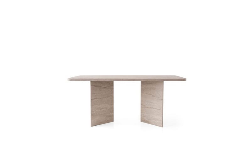 Loftia Spisebord 180 cm Rektangulær - Travertin - Møbler - Bord - Spisebord & kjøkkenbord