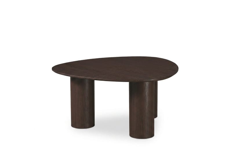 Nova sofabord trekantet 85 cm - Røkt eik - Møbler - Bord - Sofabord