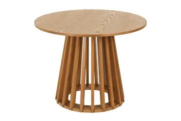 Peyra salongbord satsbord rundt 86/60 cm finér - Eik - Møbler - Bord - Sofabord
