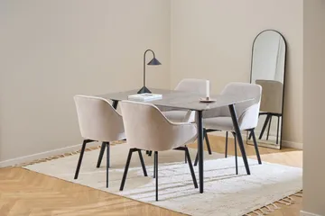 Sanjoan Spisebord 80 cm Rektangulært - Grå - Møbler - Bord - Spisebord & kjøkkenbord