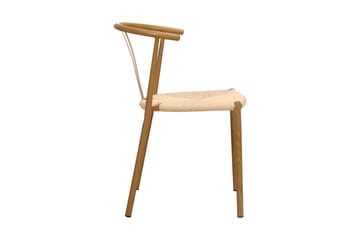 Siena spisegruppe rund 130 cm eik med 6 Elysia spisestoler - Eik - Møbler - Bord - Spisegrupper