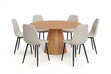 Beige/Metallben svart - Svart