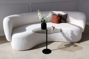 Deluxus Sofabord 60x45x60 cm Oval - Svart - Møbler - Bord - Sofabord