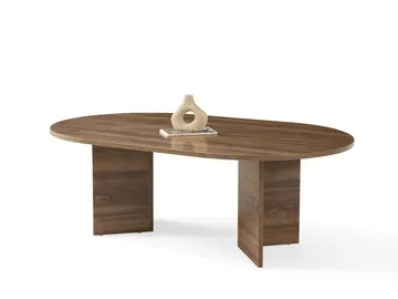 Sofabord Hanah Home Oscar (128 x 42 x 80 cm) Valnøtt - Møbler - Bord - Sofabord