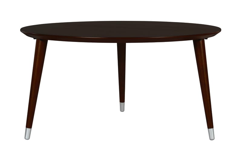 Kennington Sofabord 90 cm Rundt Brun, Novogratz