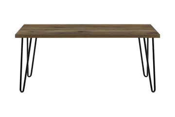 Owen Sofabord 107 cm Valnøttsbrun/Svart - Dorel Home - Møbler - Bord - Sofabord