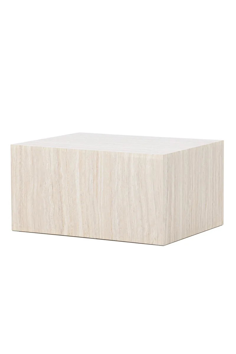 Sofabord Peach York sofabord 40x60x80 cm – travertinlook Beige