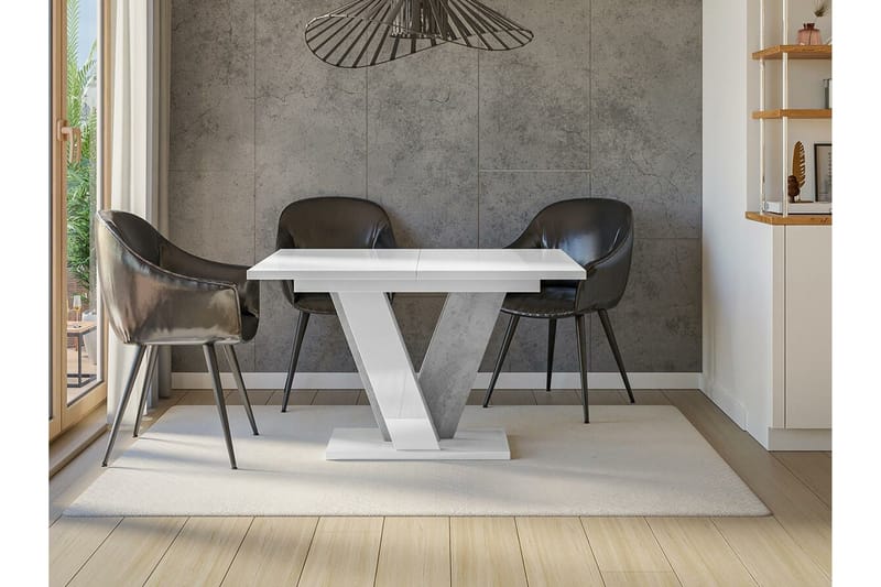 Denogal Matbord 90 cm Grey - Møbler - Bord - Spisebord & kjøkkenbord