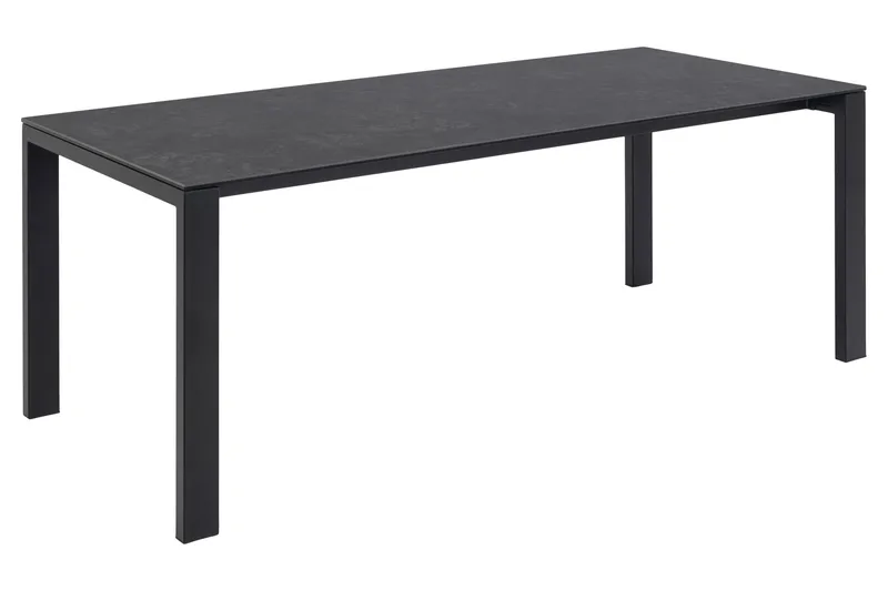 Misam Spisebord 200x90 cm, Sort