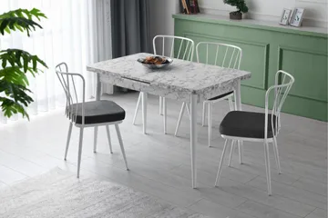 Saidie Spisebord 120 cm - Flerfarget - Møbler - Bord - Spisebord & kjøkkenbord