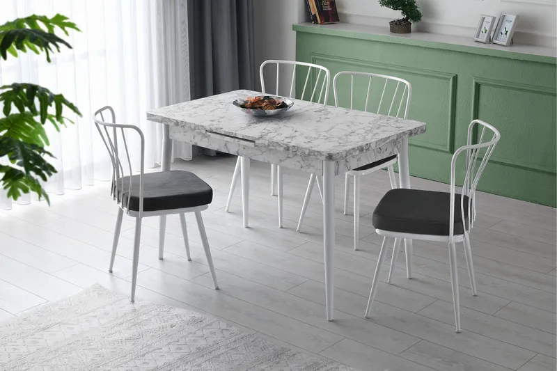 Saidie Spisebord 120 cm - Flerfarget - Møbler - Bord - Spisebord & kjøkkenbord