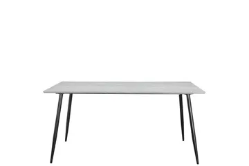 Spisebord Monza 160x90x76 cm, Stein/Svart - 160x90x76 cm, Stein/Svart - Møbler - Bord - Spisebord & kjøkkenbord