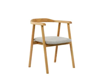 Spisegruppe Bark Peyra 120-220 cm Eik Eik/Beige - Møbler - Bord - Spisegrupper