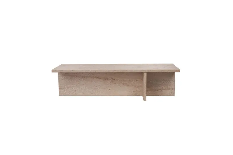 Zephral Sofabord 120 cm, Beige