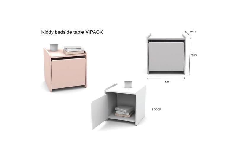 Kommode med Sengebord Kiddy - Møbler - Møbelsett - Møbelsett til soverom