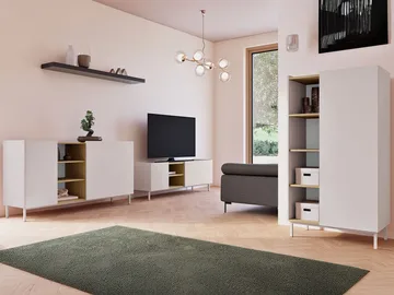 Tavrin Møbelsett for stue - Beige - Møbler - Møbelsett - Møbelsett til stue