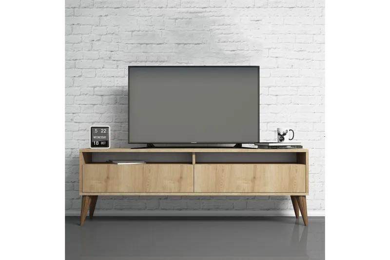 Bexheti TV-benk 150 cm - Eik - Møbler - Mediamøbel & tv møbel - TV-benk & mediabenk