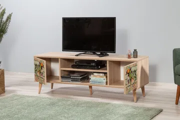 Brokind TV-Benk 140 cm - Brun - Møbler - Mediamøbel & tv møbel - TV-benk & mediabenk