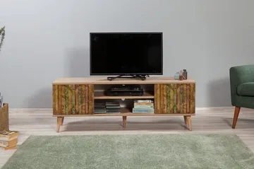 Brokind TV-Benk 140 cm - Brun - Møbler - Mediamøbel & tv møbel - TV-benk & mediabenk