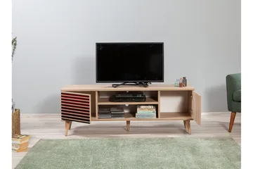 Brokind TV-Benk 140 cm - Brun - Møbler - Mediamøbel & tv møbel - TV-benk & mediabenk