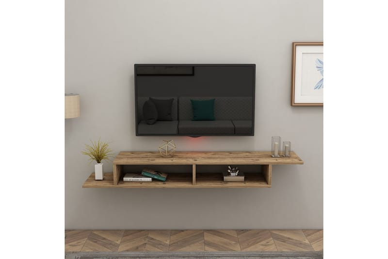 Muson TV-benk 120 cm - Brun - Møbler - Mediamøbel & tv møbel - TV-benk & mediabenk