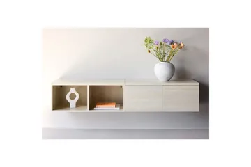 Nomi Tv-Stativ 35 Cm - Whitewash - Møbler - Mediamøbel & tv møbel - TV-benk & mediabenk