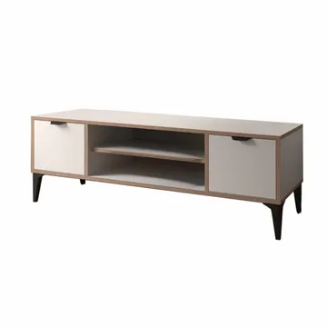 Olyros TV-benk 140 cm - Hvit - Møbler - Mediamøbel & tv møbel - TV-benk & mediabenk