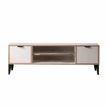 Olyros TV-benk 140 cm - Hvit - Møbler - Mediamøbel & tv møbel - TV-benk & mediabenk