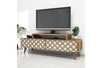 Hovdane TV-Benk 140 cm - Brun - Møbler - Mediamøbel & tv møbel - TV-benk & mediabenk