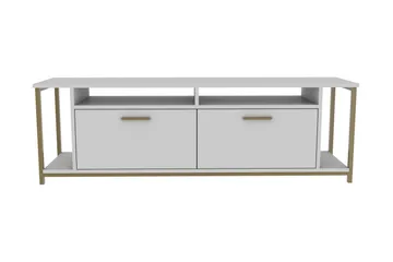 Rinorea Tv-benk 160x50,8 cm - Hvit - Møbler - Mediamøbel & tv møbel - TV-benk & mediabenk