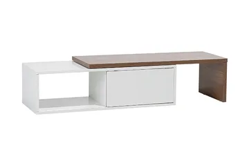 Yonkers Tv-Benk 40x159 Cm - Hvit - Møbler - Mediamøbel & tv møbel - TV-benk & mediabenk